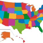 colourful map